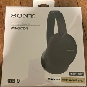 Sony: Wireless, noise canceling headset.